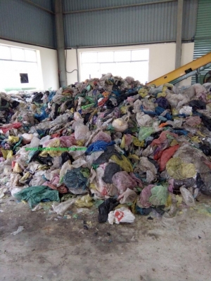 Dây chuyền tái sinh nhựa từ túi rác thải